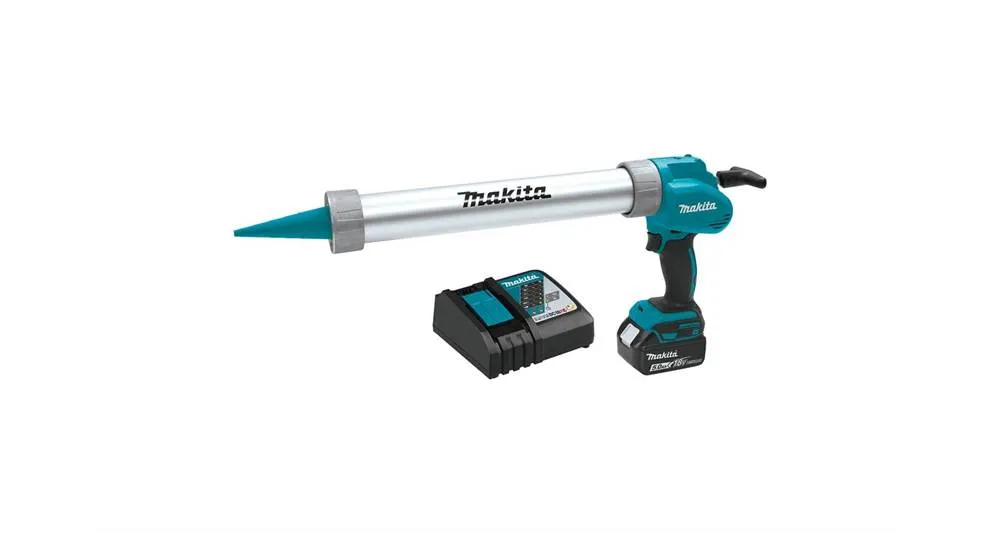 2020 Makita 18V LXT® 20 oz. Barrel Style Caulk and Adhesive Gun Kit (XGC01T1B)