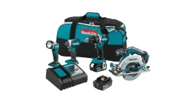 2020 Makita 18V LXT® Brushless 4-Pc. Combo Kit (XT446T)