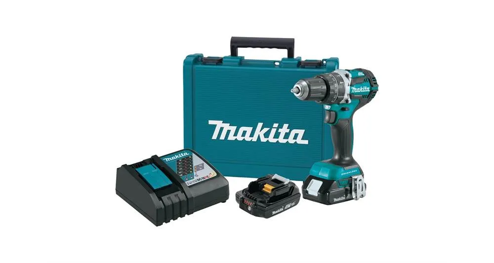 2020 Makita 18V LXT® Compact Brushless 1/2" Hammer Driver-Drill Kit (XPH12R)