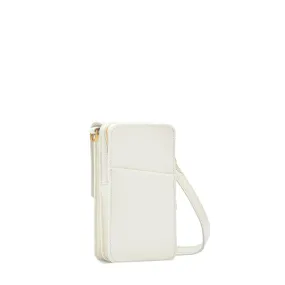 310 Wallet & Phone Case - Marshmallow White/Brushed Gold