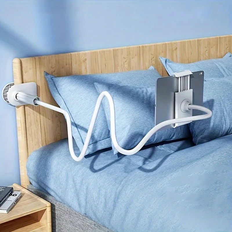 360° Rotating Tablet & Phone Stand - Spiral Base, Bedside Lazy Holder For Mobile Devices Rotating Phone Holder