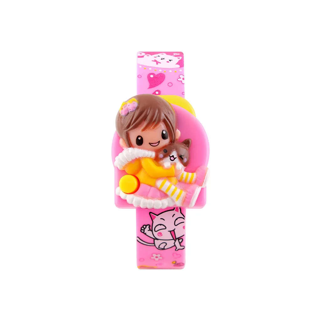 Adorable Girls’ Pink Digital Watch