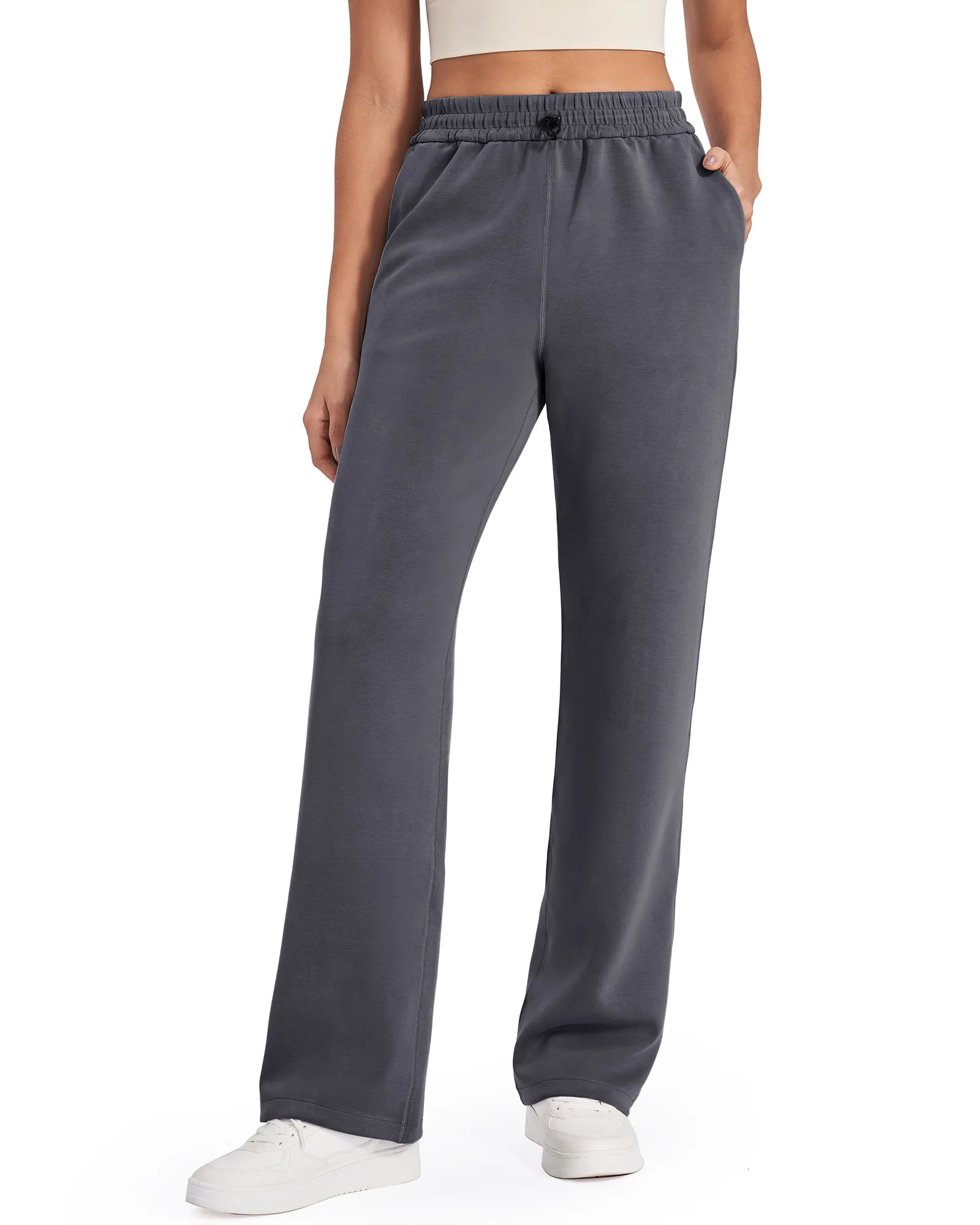 AiryBlend Mid-Waist Wide Leg Sweatpants 29