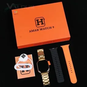 Amax Ultra 49mm Smart Watch With Two Straps