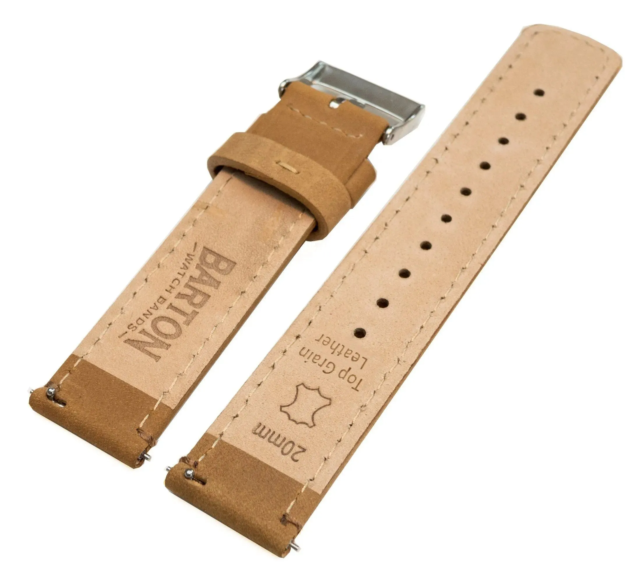 Amazfit Bip | Gingerbread Brown Leather & Stitching