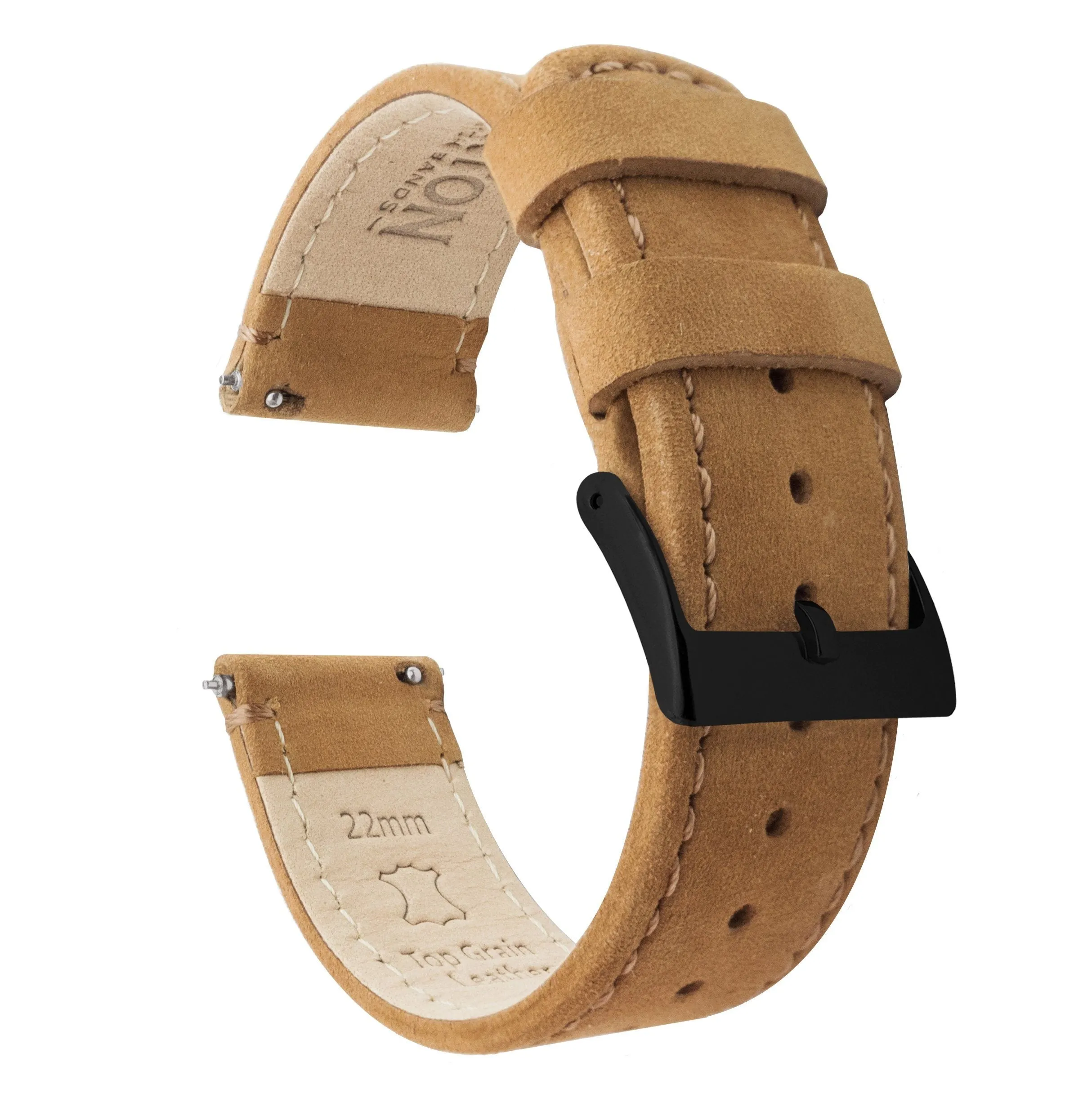 Amazfit Bip | Gingerbread Brown Leather & Stitching