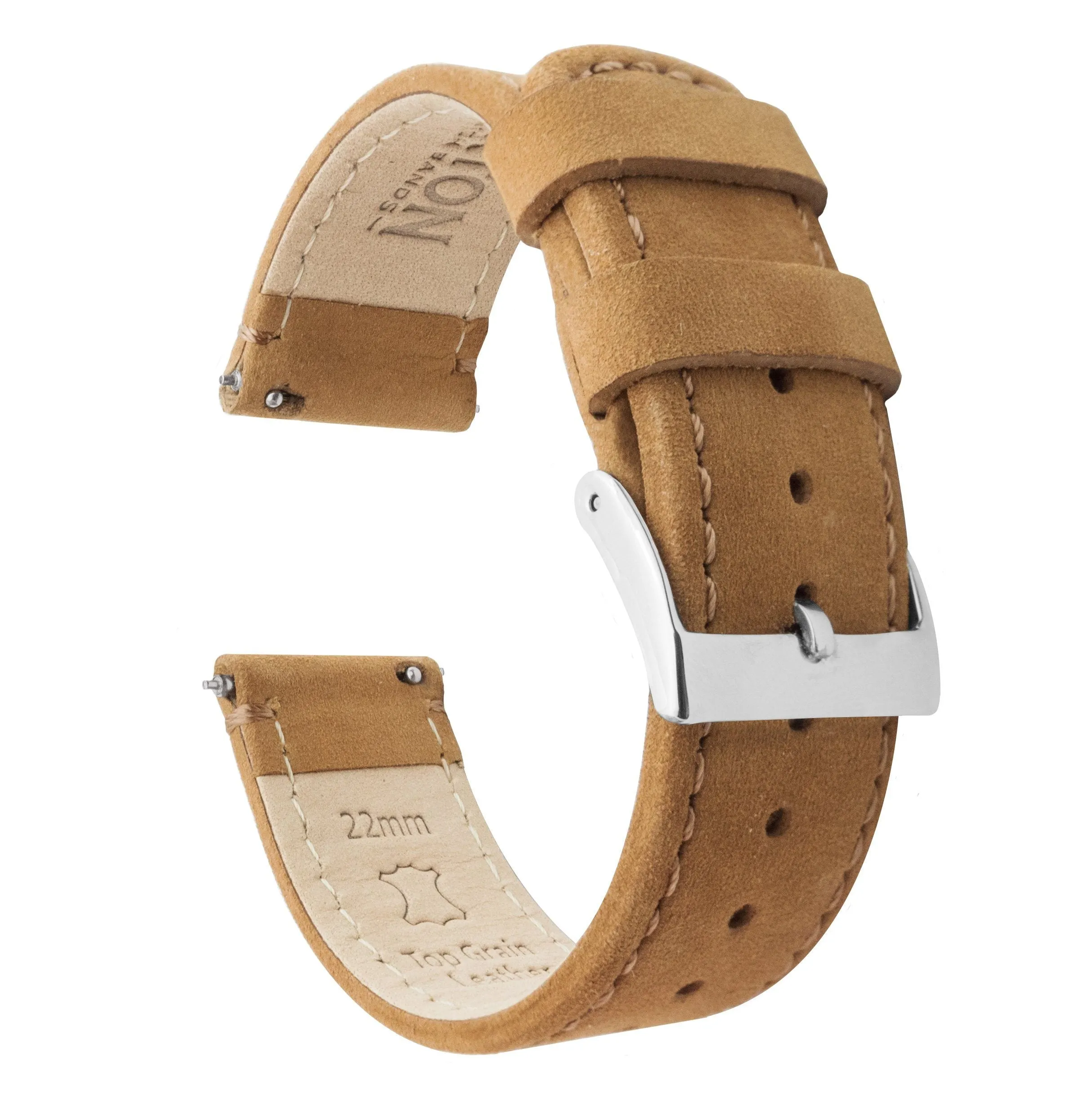 Amazfit Bip | Gingerbread Brown Leather & Stitching