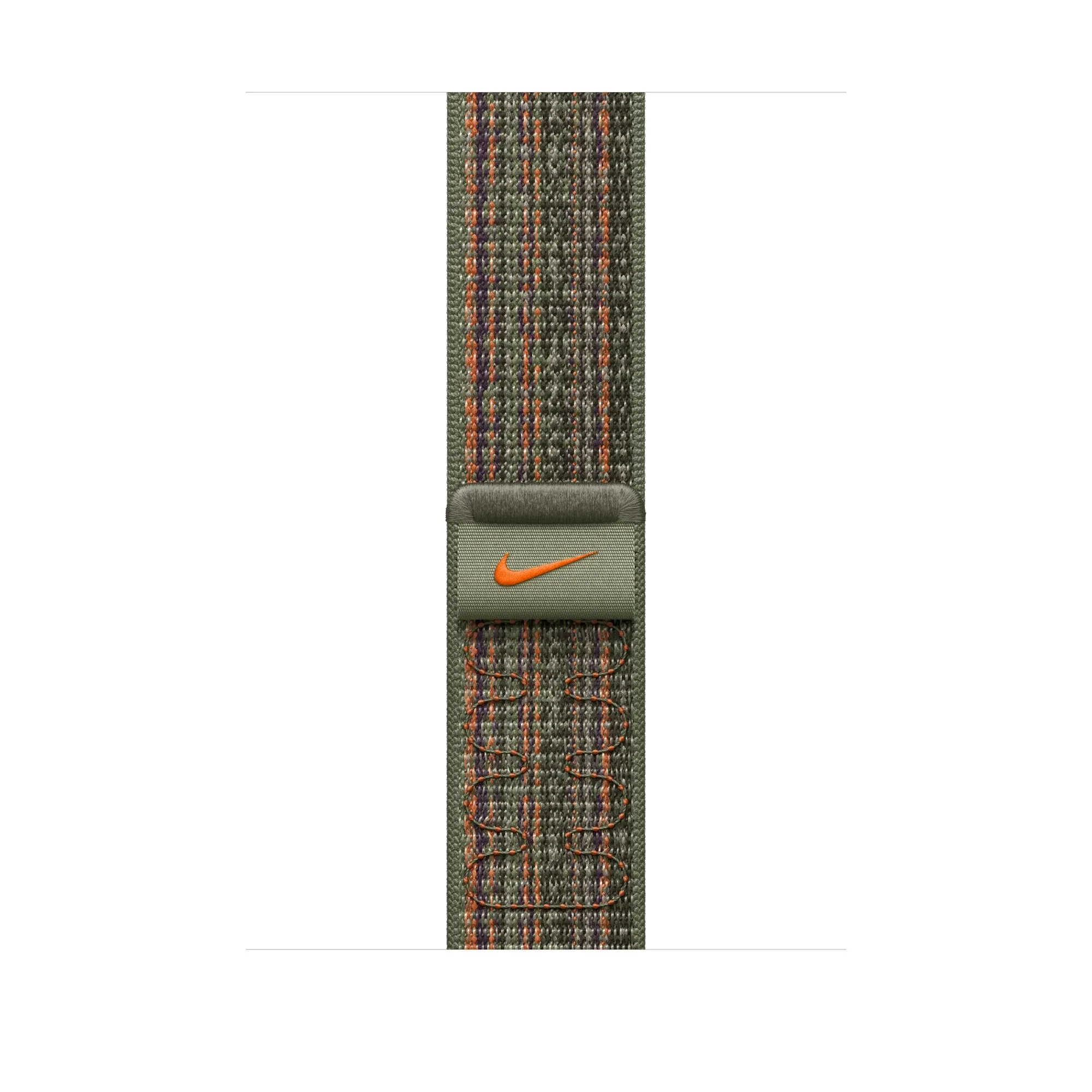 Apple Nike Sport Loop - Sequoia/Orange