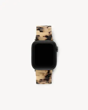 Apple Watch Band in Blonde Tortoise Matte