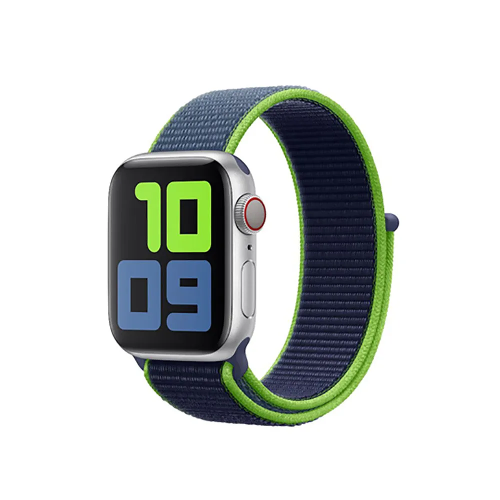 Apple Watch Ultra 49mm / 45mm / 44mm / 42mm | Nylon Watch Strap | Blue