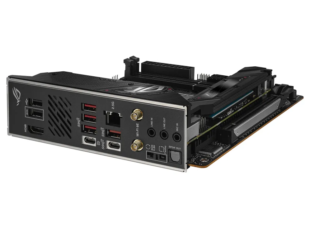 Asus Rog Strix B650e-I Gaming Wifi - Motherboard - Mini Itx - Socket Am5 - Amd B650 Chipset - Usb-C 3.2 Gen 2X2, Usb-C 3