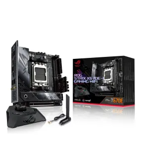 Asus Rog Strix X670e-I Gaming Wifi - Motherboard - Mini Itx - Socket Am5 - Amd X670e Chipset - Usb4, Usb 3.2 Gen 2, Usb