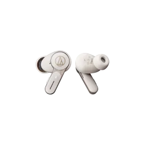 Audio Technica ATHTWX7 Wireless Earbuds White