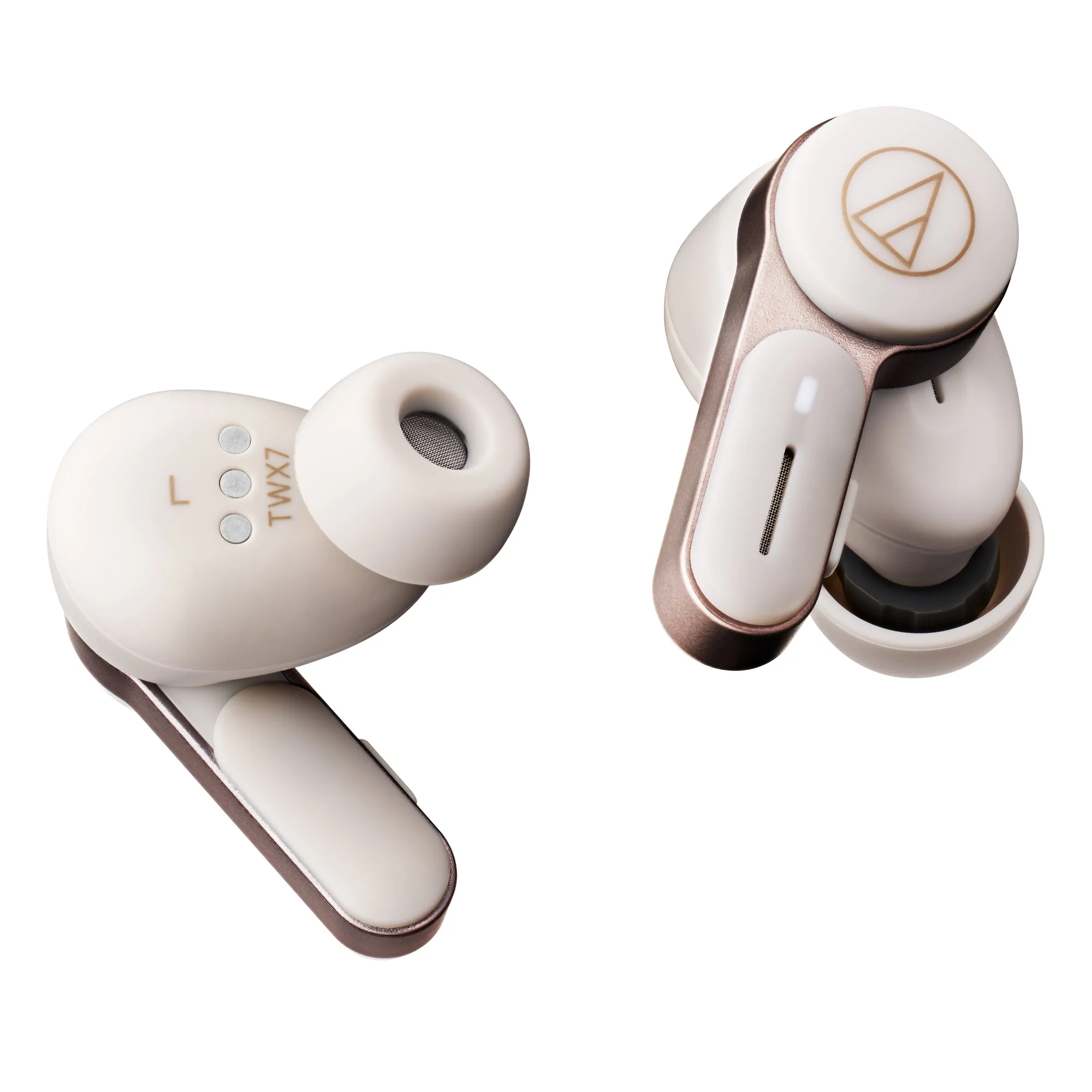 Audio Technica ATHTWX7 Wireless Earbuds White