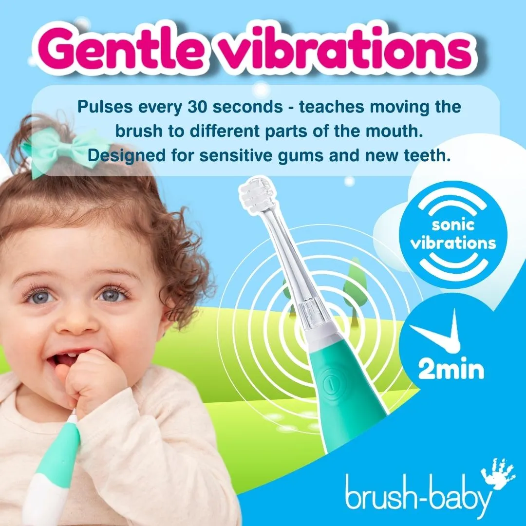 BabySonic® Pink Electric Toothbrush for Toddlers