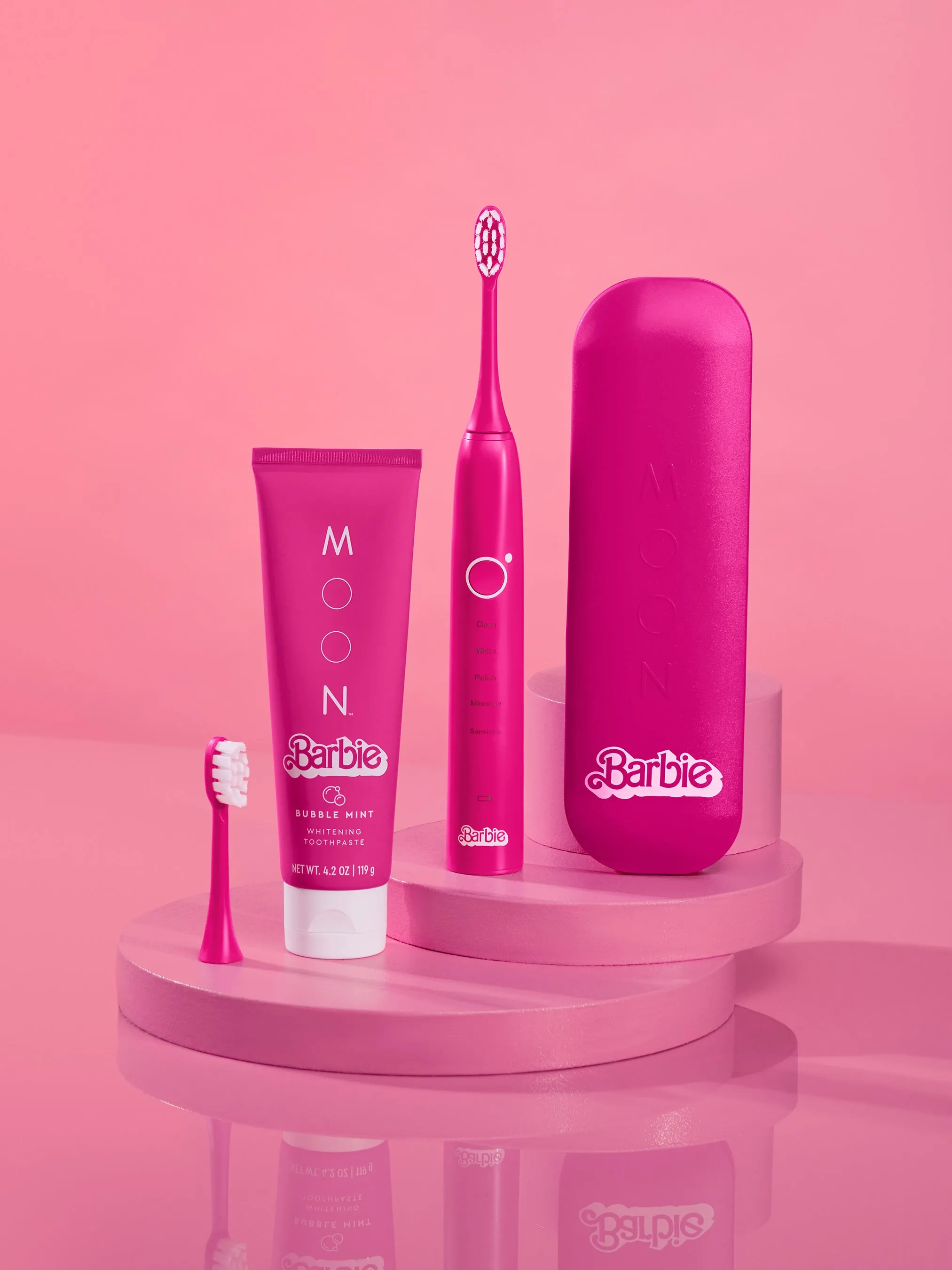 Barbie™ x MOON Pink Electric Toothbrush