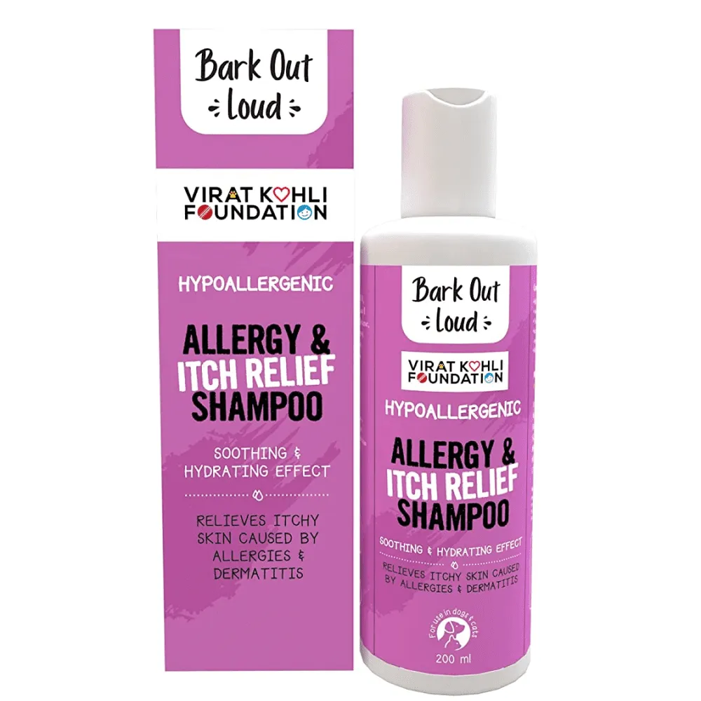 Bark Out Loud Allergy and Itch Relief Shampoo for Dogs and Cats