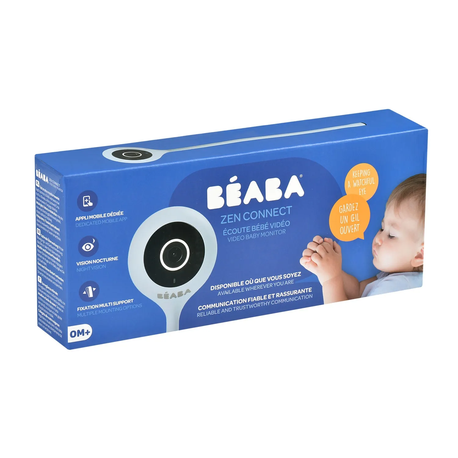 Beaba Zen Connect Video Baby Monitor - Blue