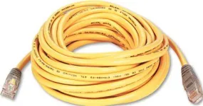 Belkin Cat5E Crossover Patch Cable' Rj45 Connectors' 25 Ft.' Yellow