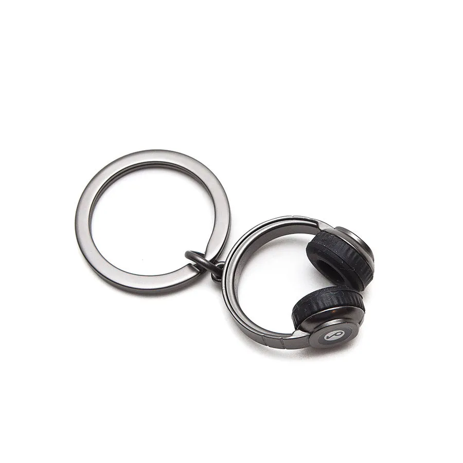 Black Headphones Keyring from Oli Olsen