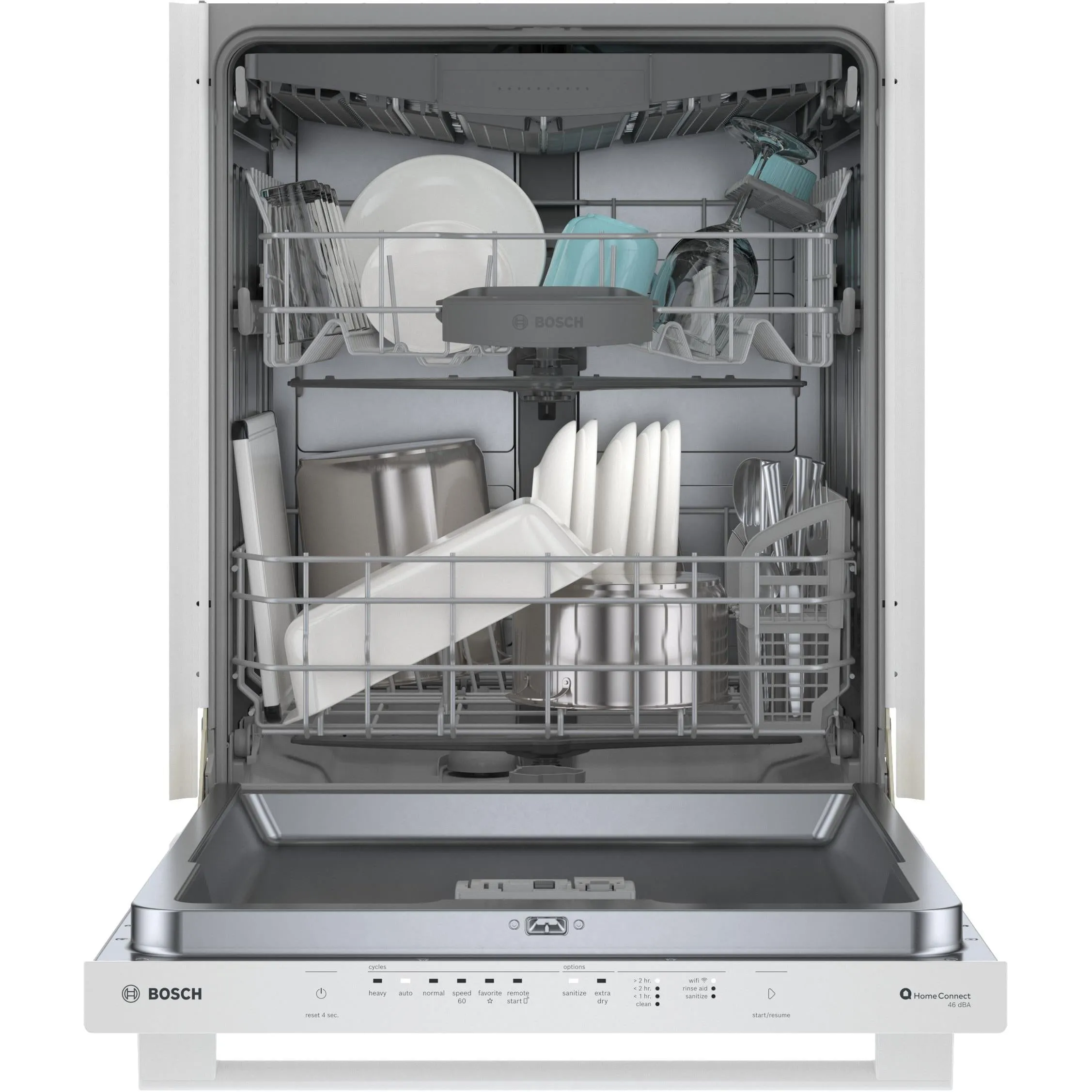 Bosch 24-inch Built-in Dishwasher with Home Connect® SHX5AEM2N