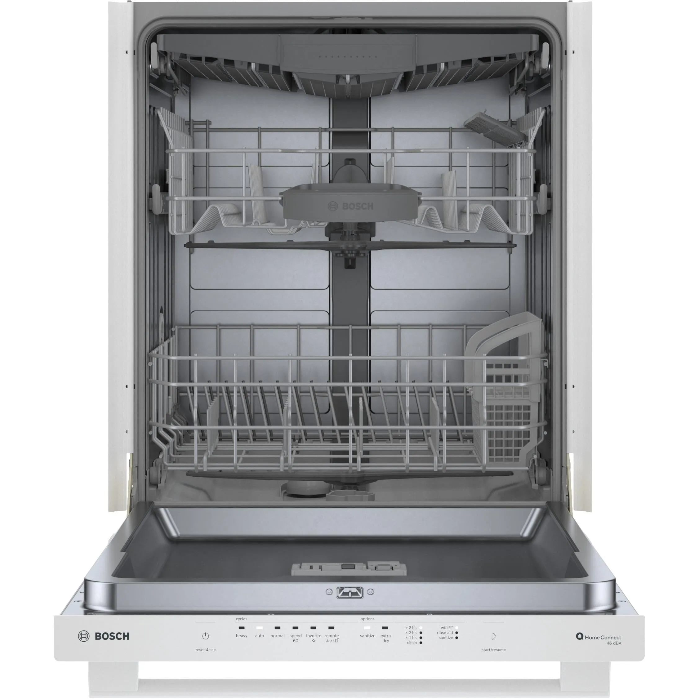 Bosch 24-inch Built-in Dishwasher with Home Connect® SHX5AEM2N