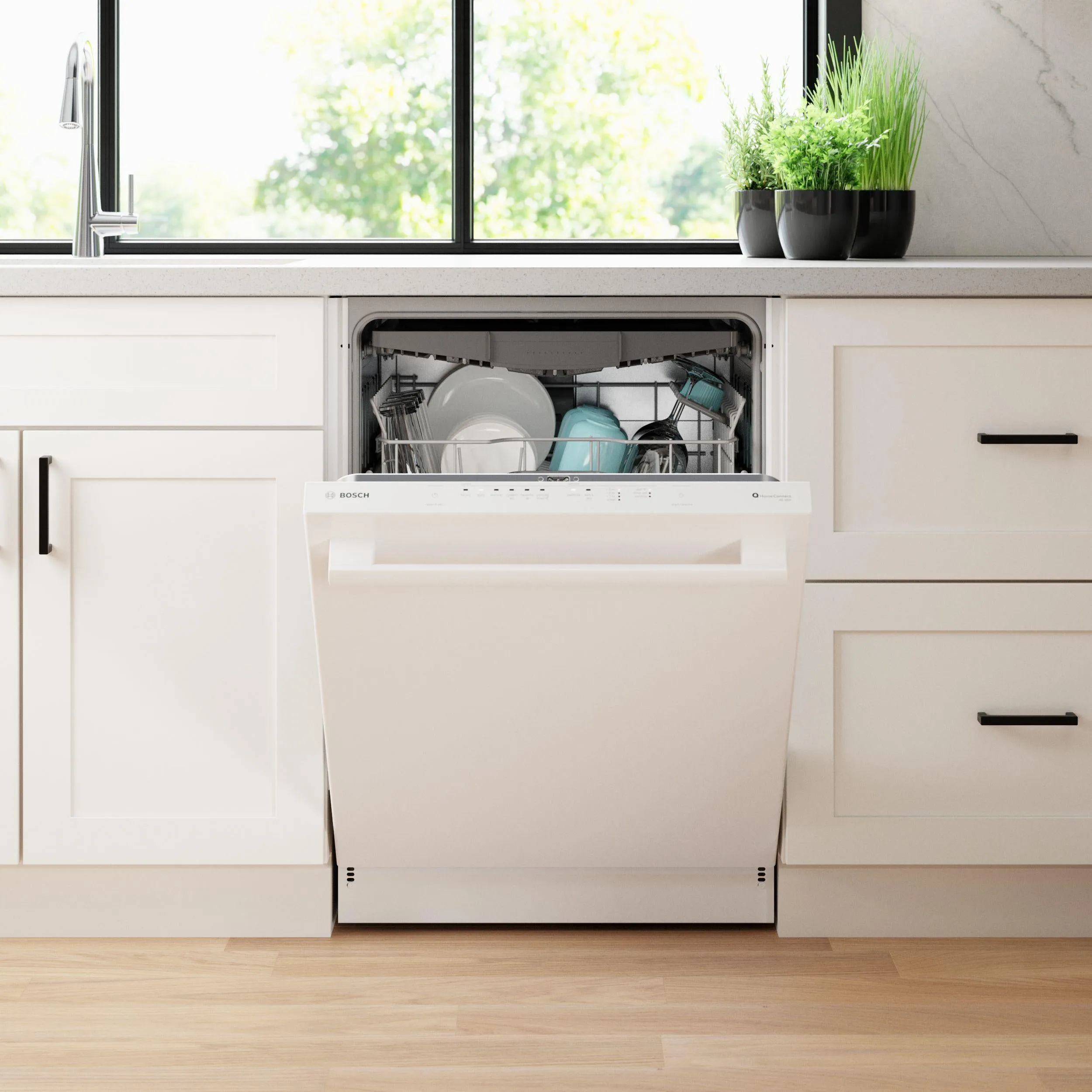 Bosch 24-inch Built-in Dishwasher with Home Connect® SHX5AEM2N