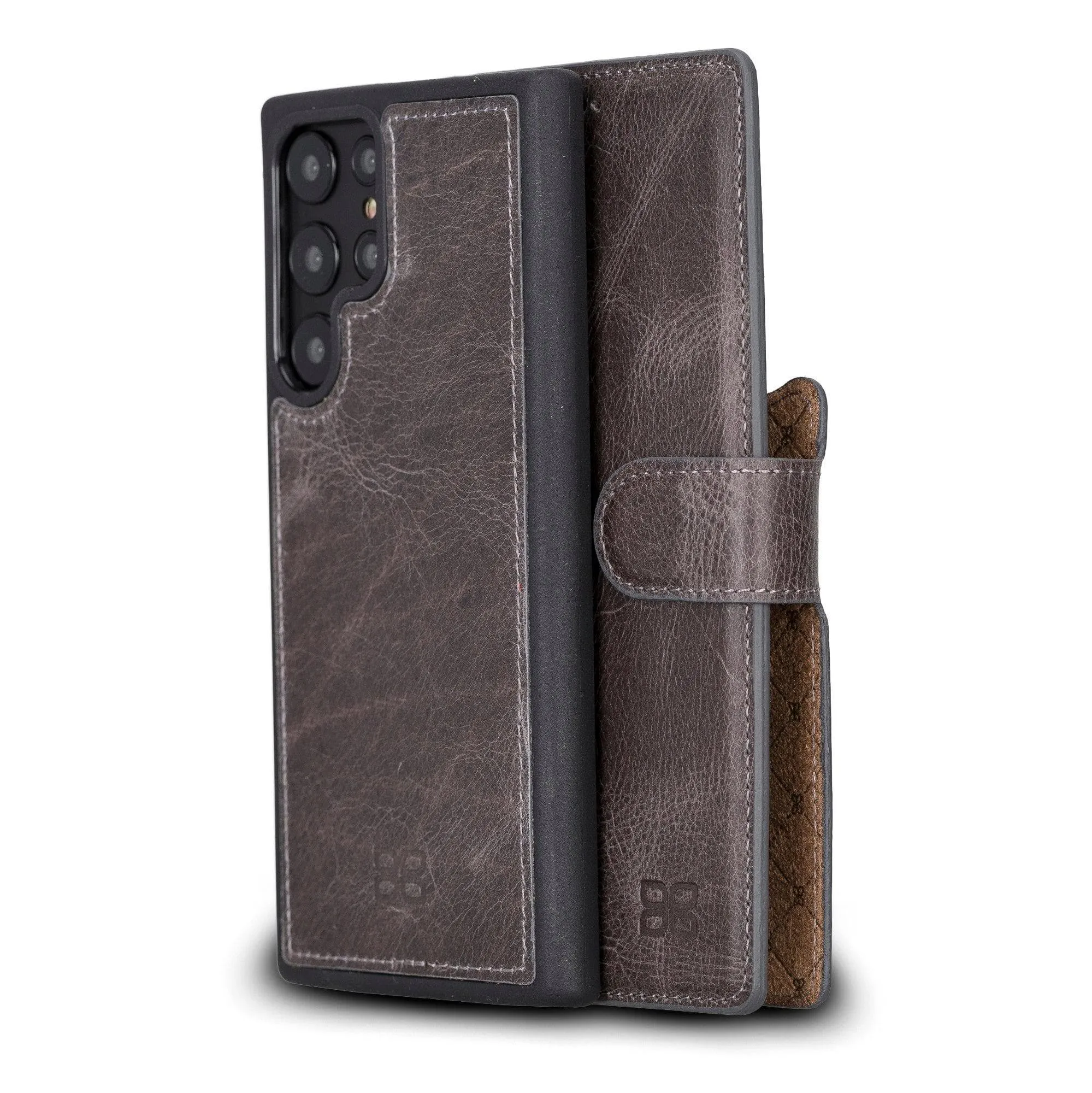 BOULETTA Leather Detachable Wallet Case - MW