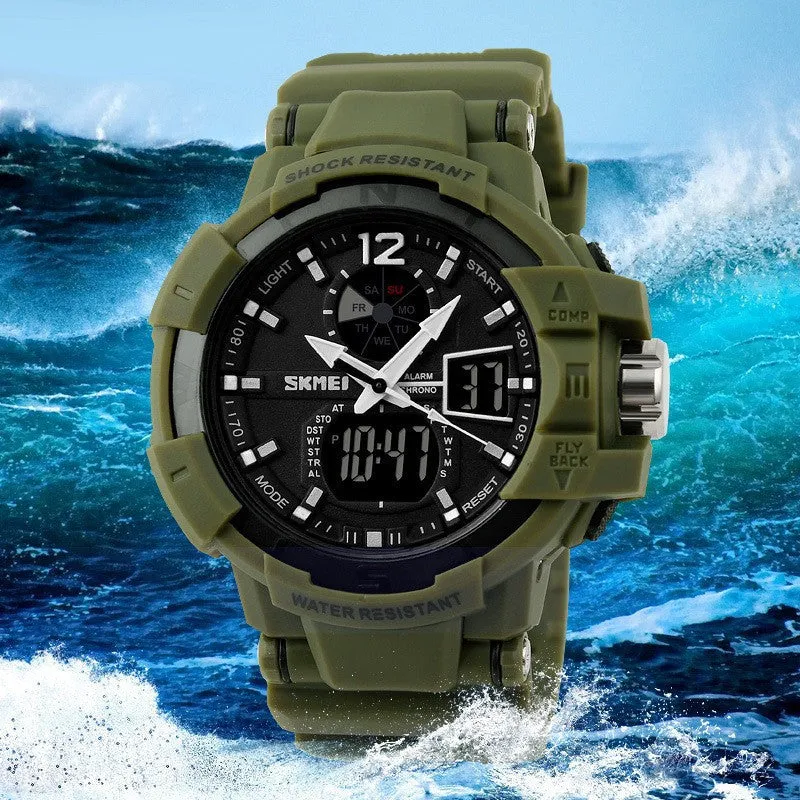 Brand G Design Shock Sports digital watches analog Men military army Watch swim dive Date LED Sports Watch