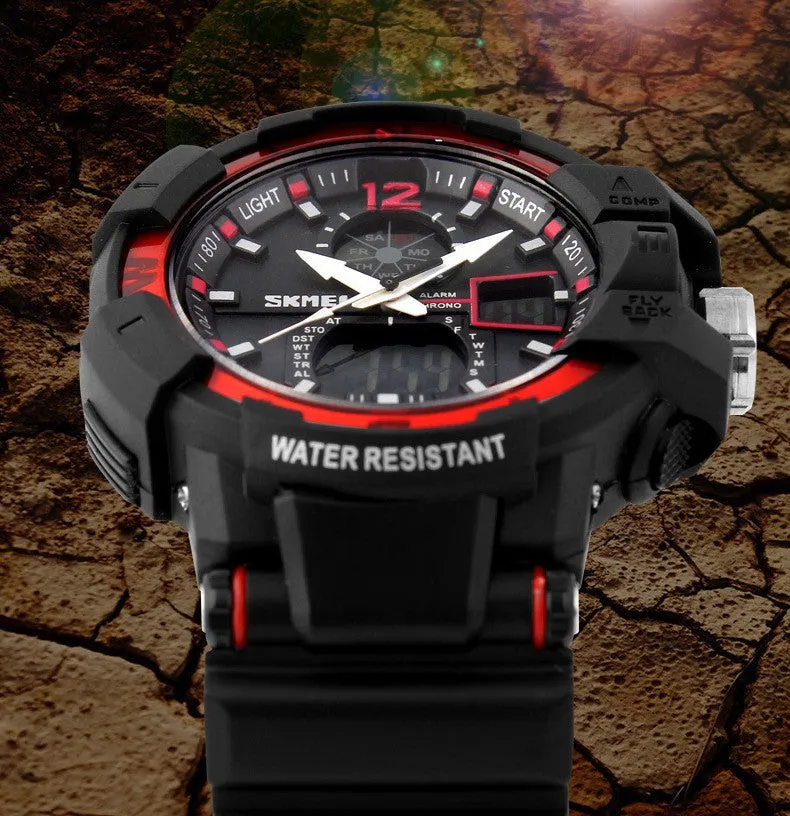 Brand G Design Shock Sports digital watches analog Men military army Watch swim dive Date LED Sports Watch