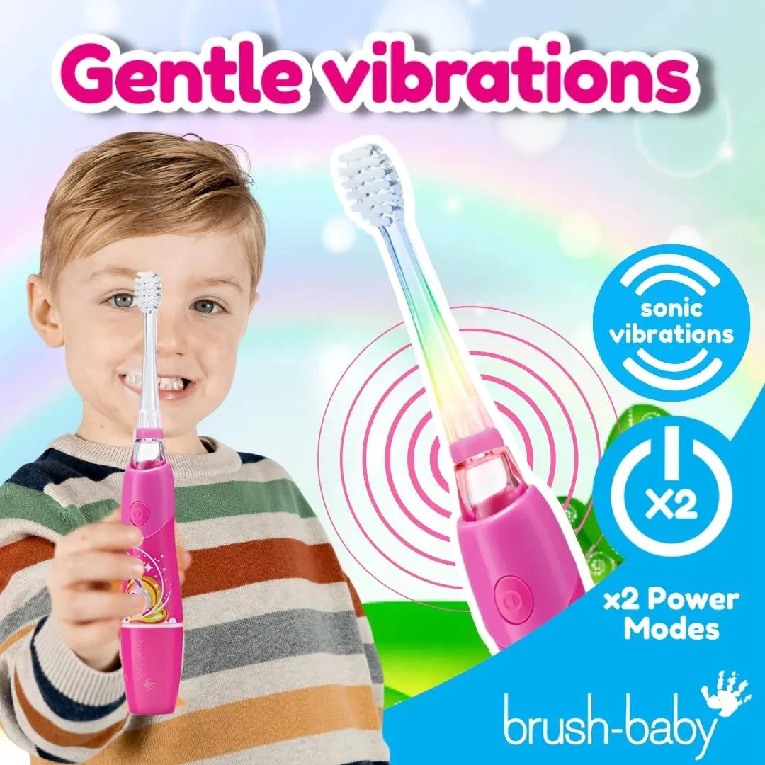 Brush Baby KidzSonic Electric Toothbrush (Flossy The Unicorn)