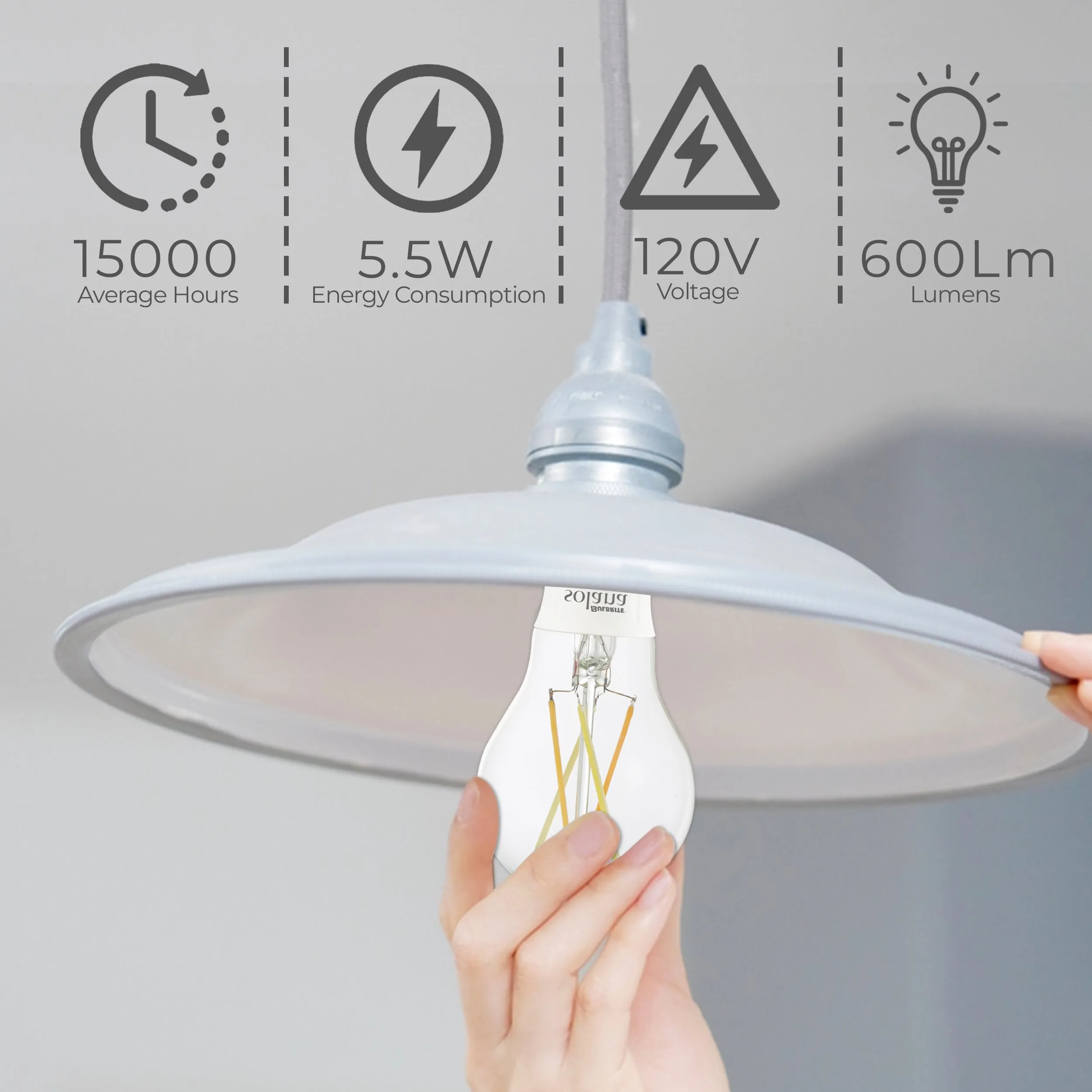 Bulbrite 290110 LED A19 - Smart WiFi Bulb