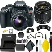 Canon EOS Rebel T6 DSLR Camera with 18-55mm Lens Memory Kit