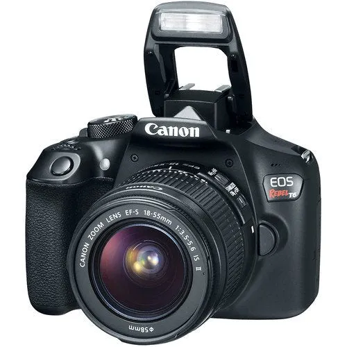 Canon EOS Rebel T6 DSLR Camera with 18-55mm Lens Memory Kit