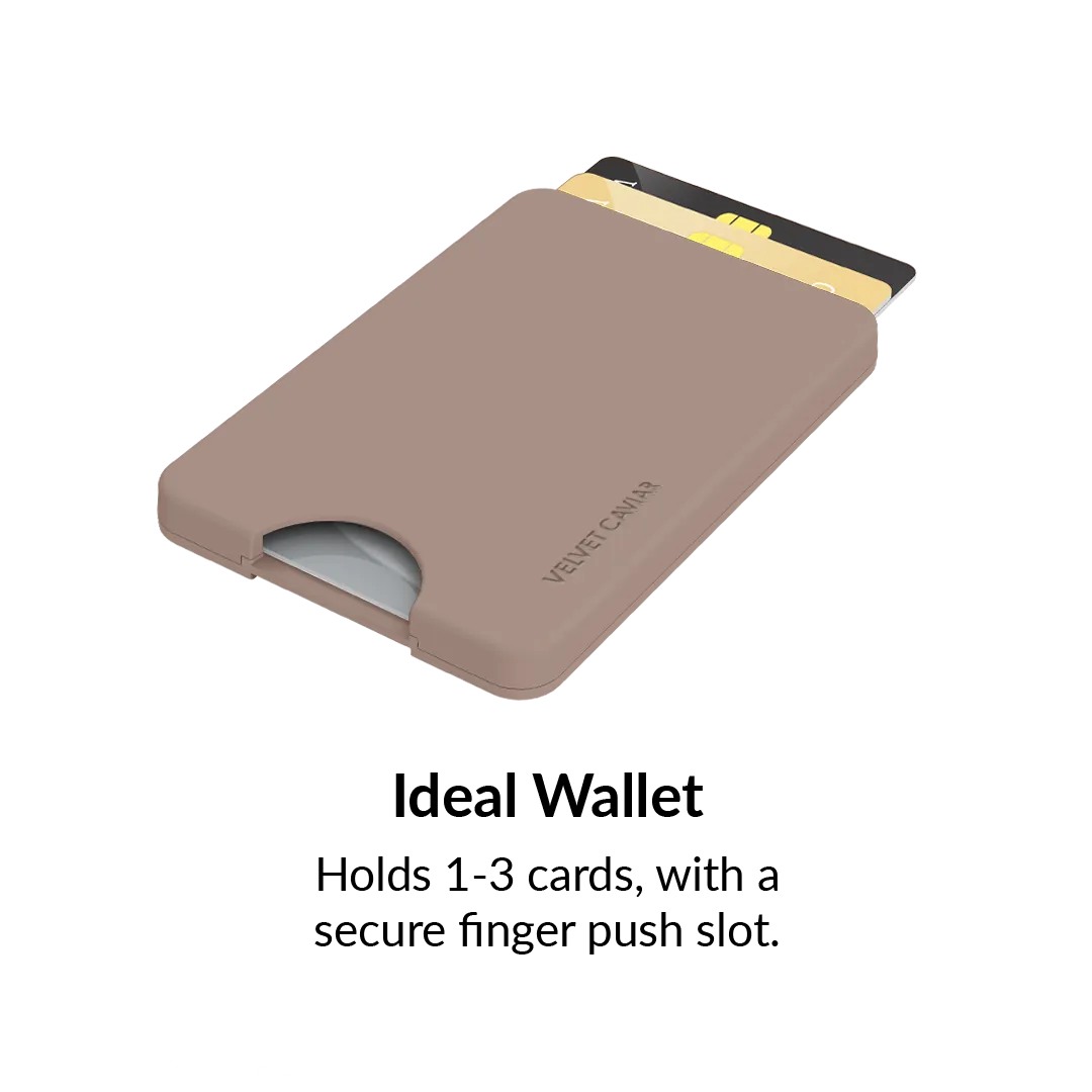 Cashmere Taupe MagSafe Wallet