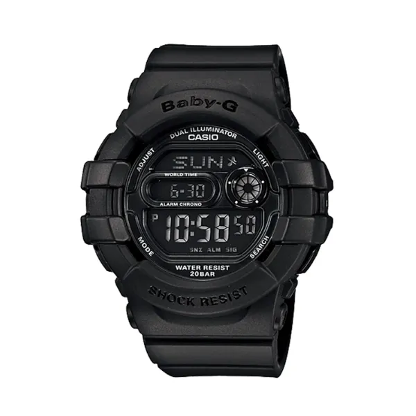 Casio Baby-G Ladies Black Watch BGD140-1A