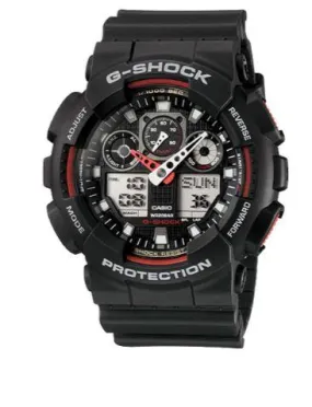 Casio G-Shock Digital Black Watch GA100-1A4