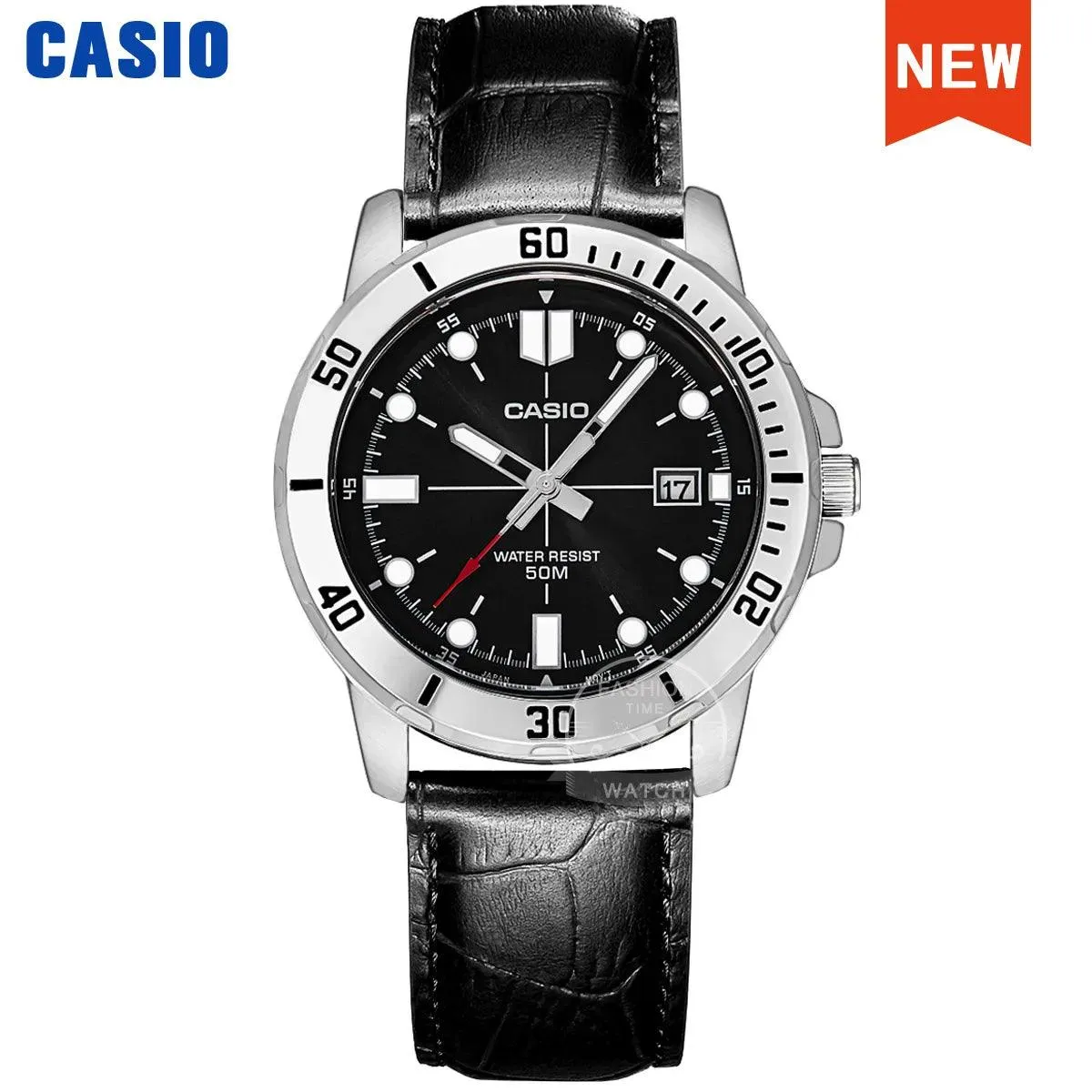 Casio watch men's top luxury suit quartz watch military sports leisure waterproof luminous electronic men watch MTP-VD300D-2E