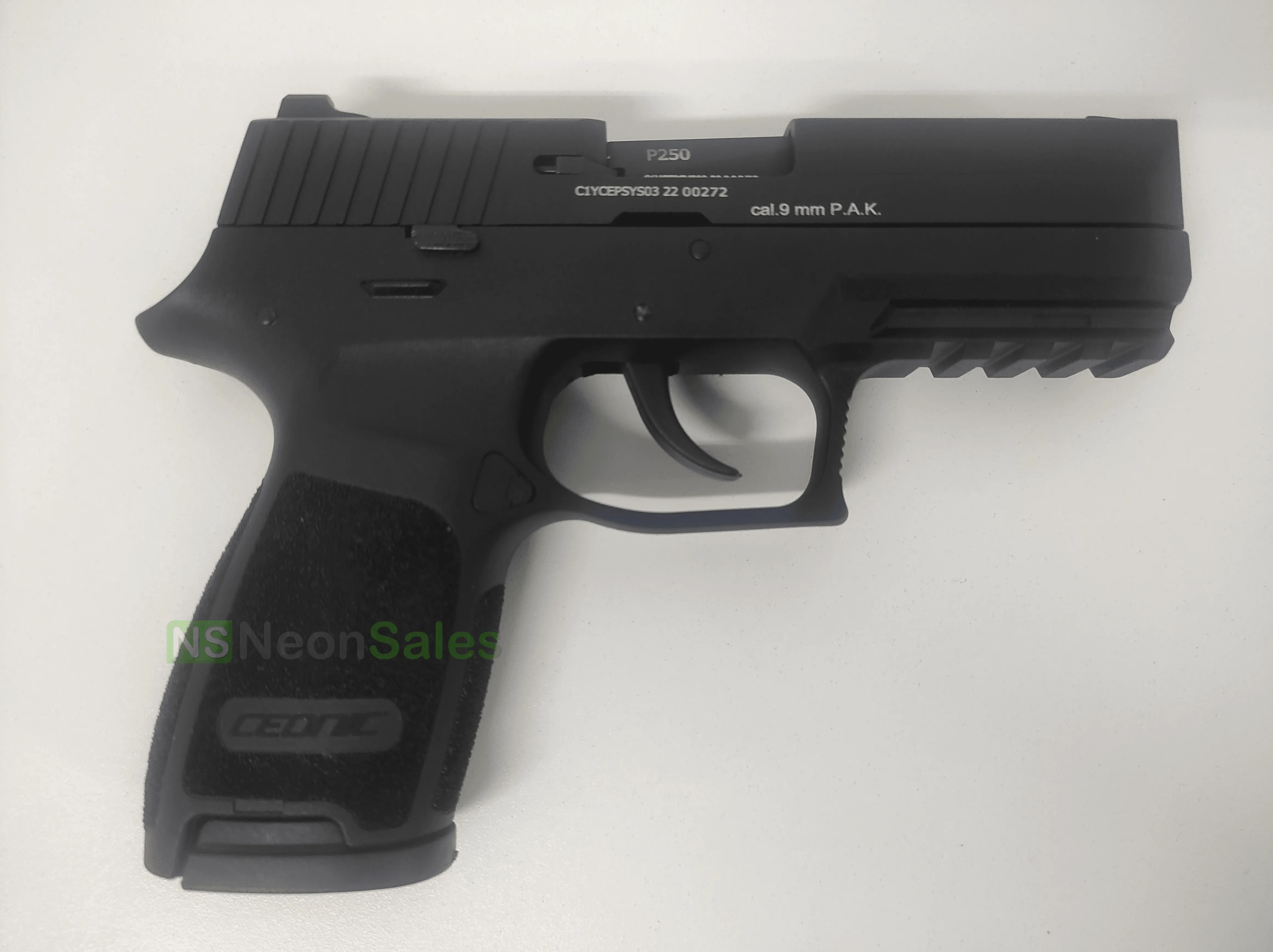 CEONIC P250 (P320 REPLICA) BLANK GUN - BLACK