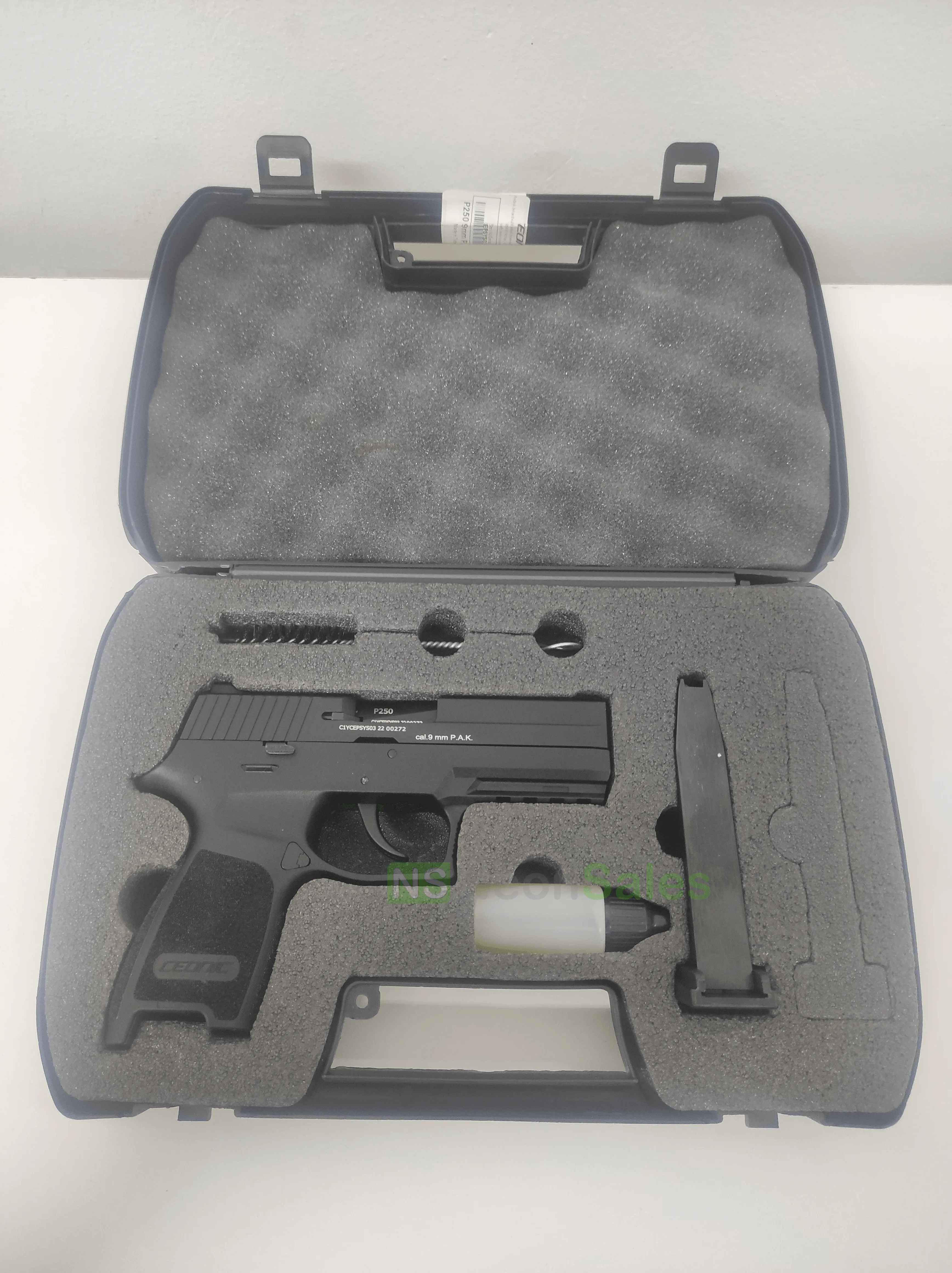 CEONIC P250 (P320 REPLICA) BLANK GUN - BLACK