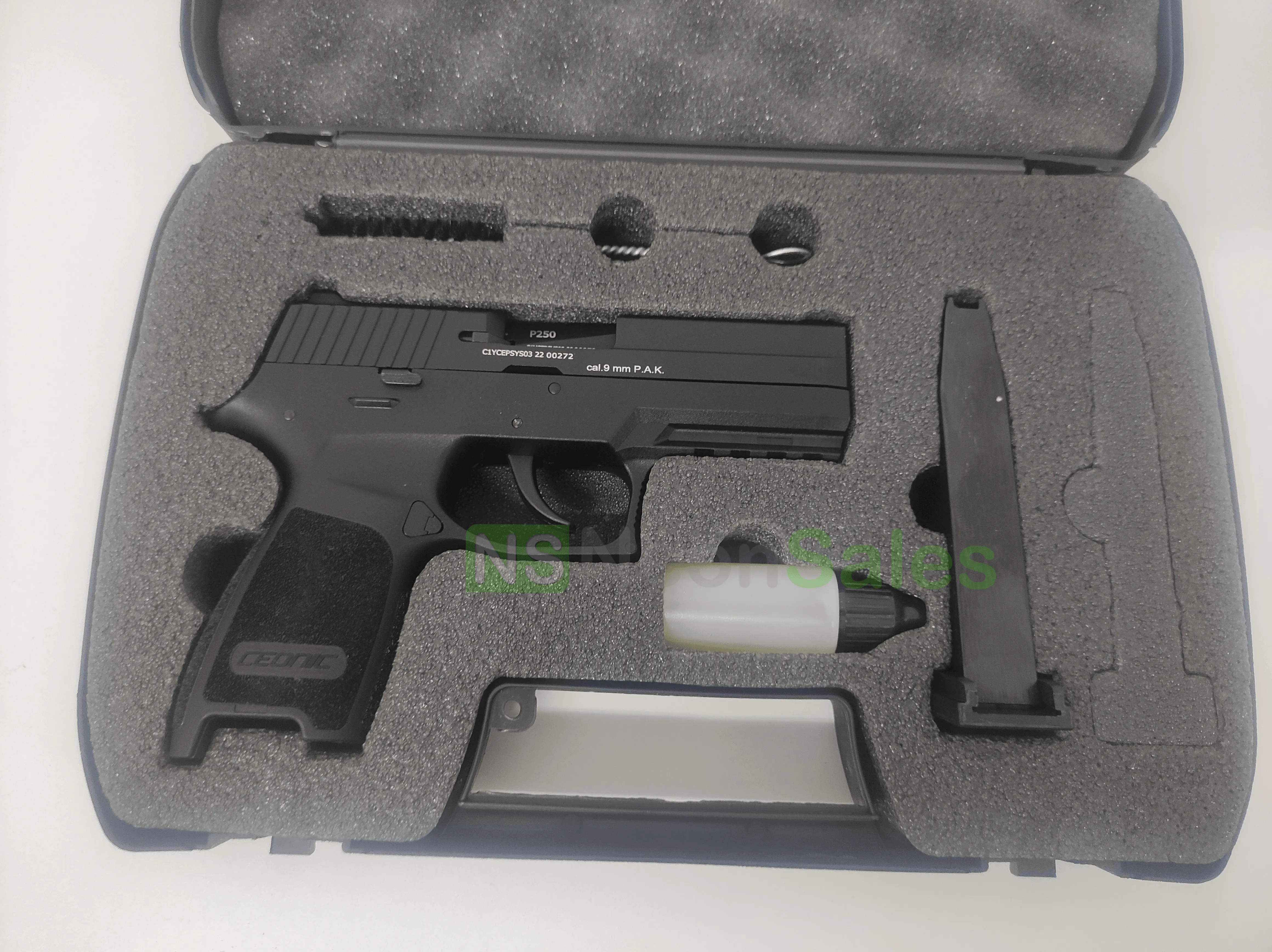 CEONIC P250 (P320 REPLICA) BLANK GUN - BLACK