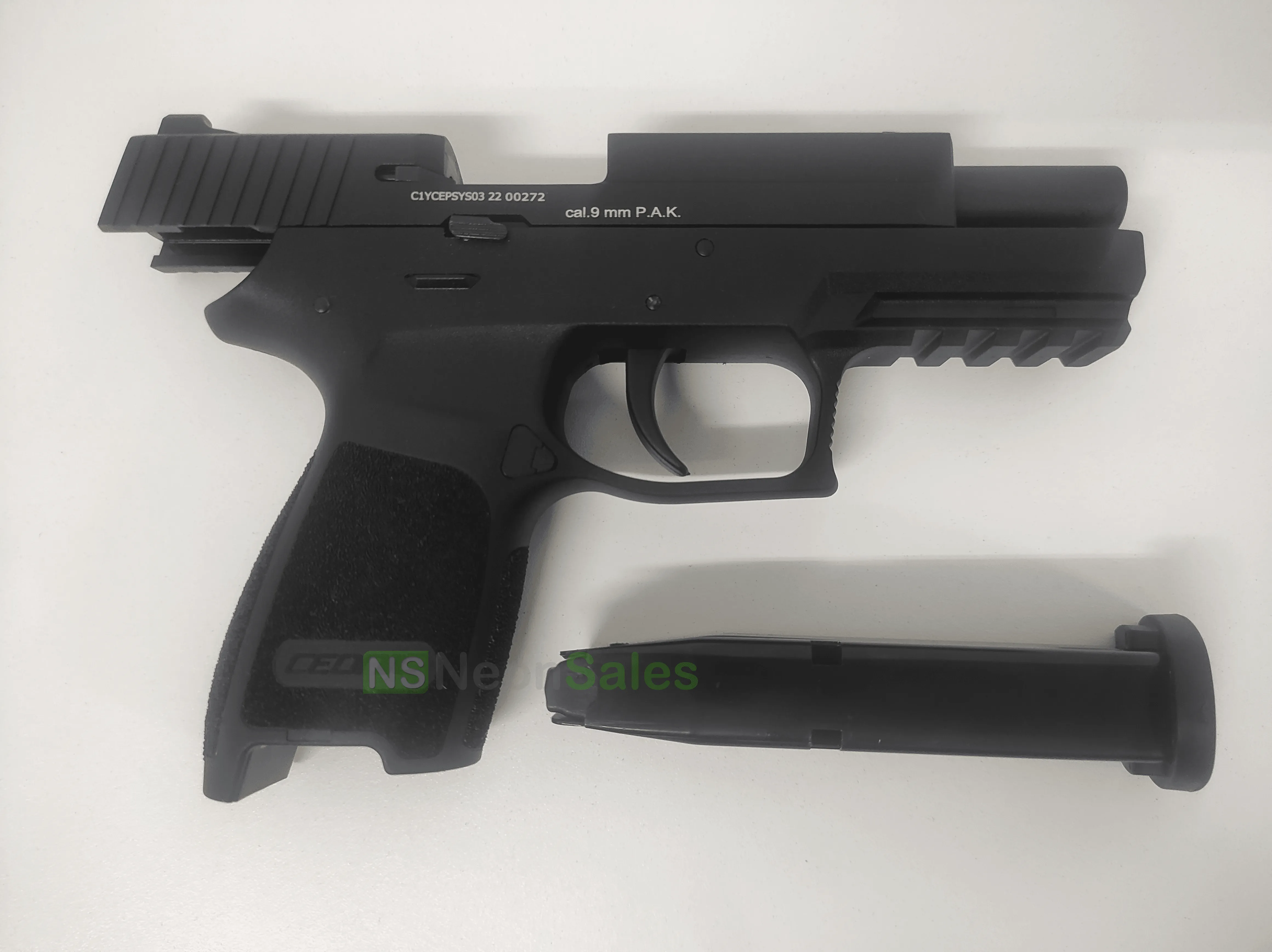 CEONIC P250 (P320 REPLICA) BLANK GUN - BLACK