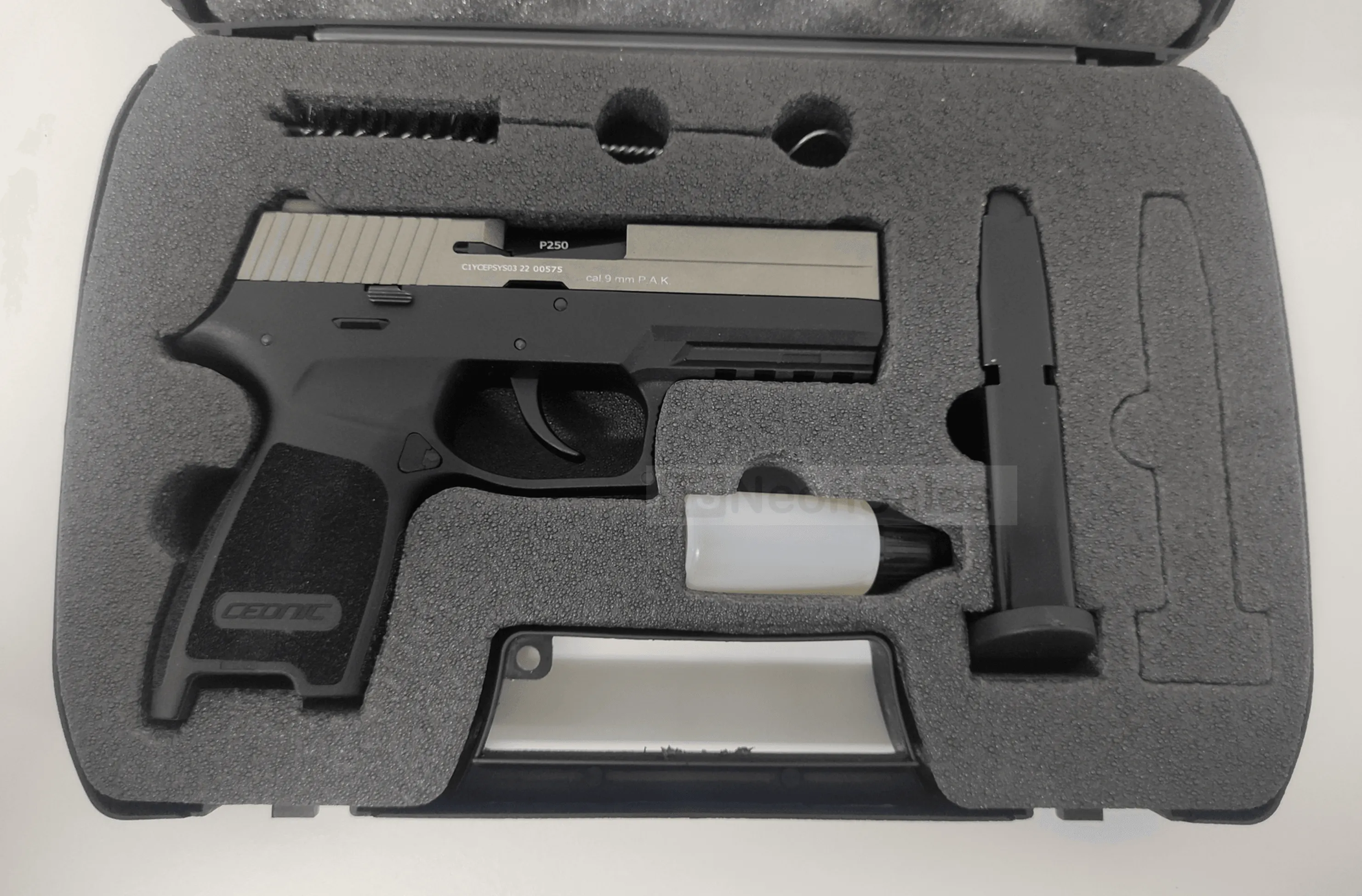 CEONIC P250 (P320 REPLICA) BLANK GUN - SMOKED