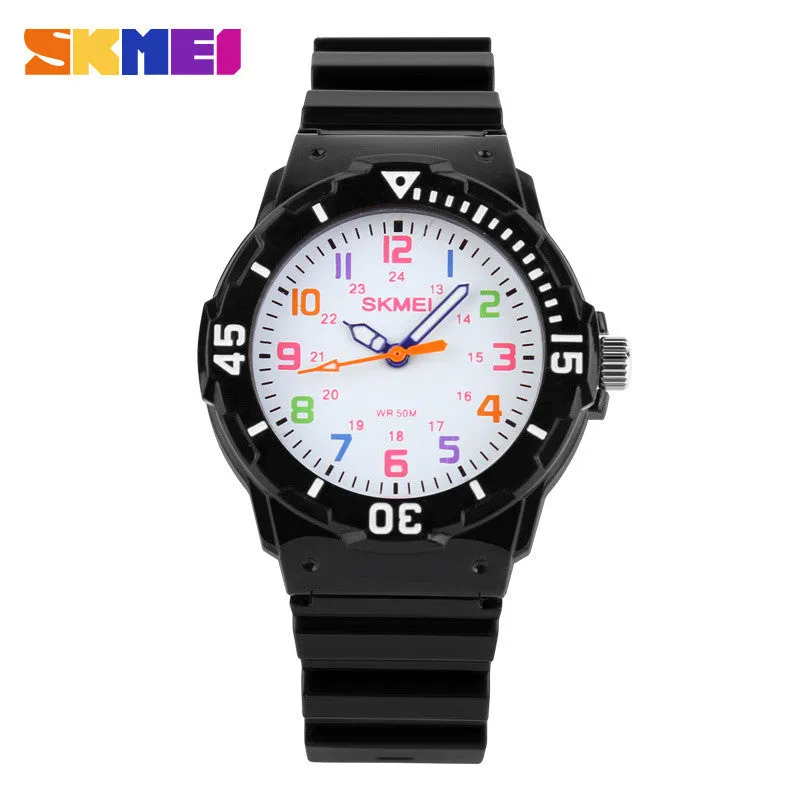 Children Watch Fashion Skmei 1043 Brand Watches Quartz Wristwatches Waterproof Jelly Kids Clock boys girls Students Wristwatch