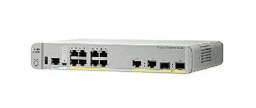 Cisco WS-C3560CX-8PT-S network switch Managed Gigabit Ethernet (10/100/1000) Power over Ethernet (PoE) White