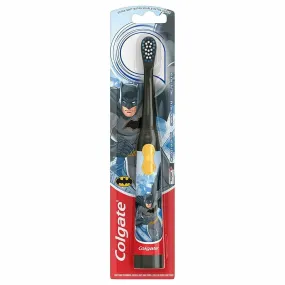 Colgate Kids Electric Battery Powered Toothbrush Extra Soft, Batman