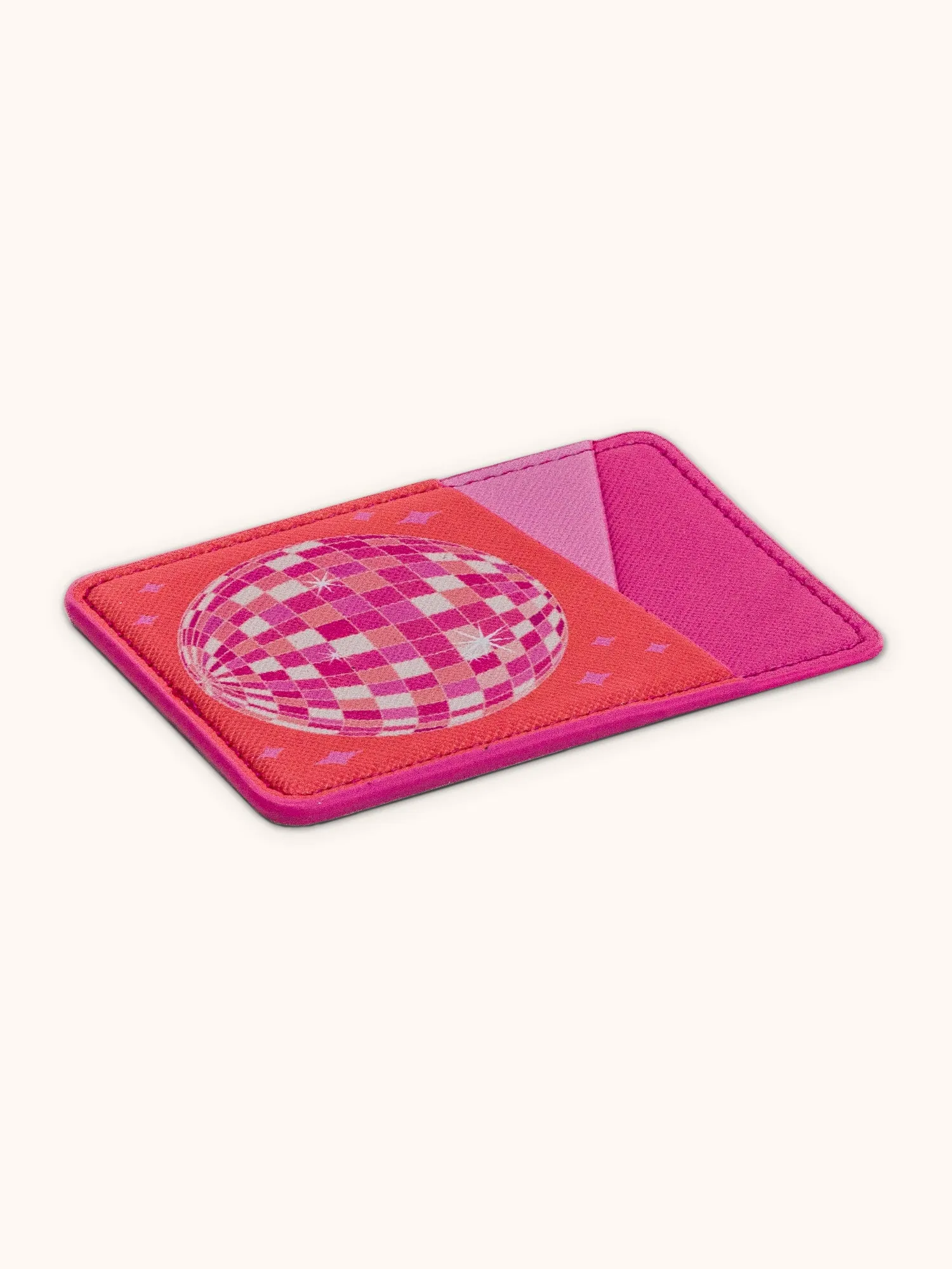 Dancing Queen Stick-On Cell Phone Wallet