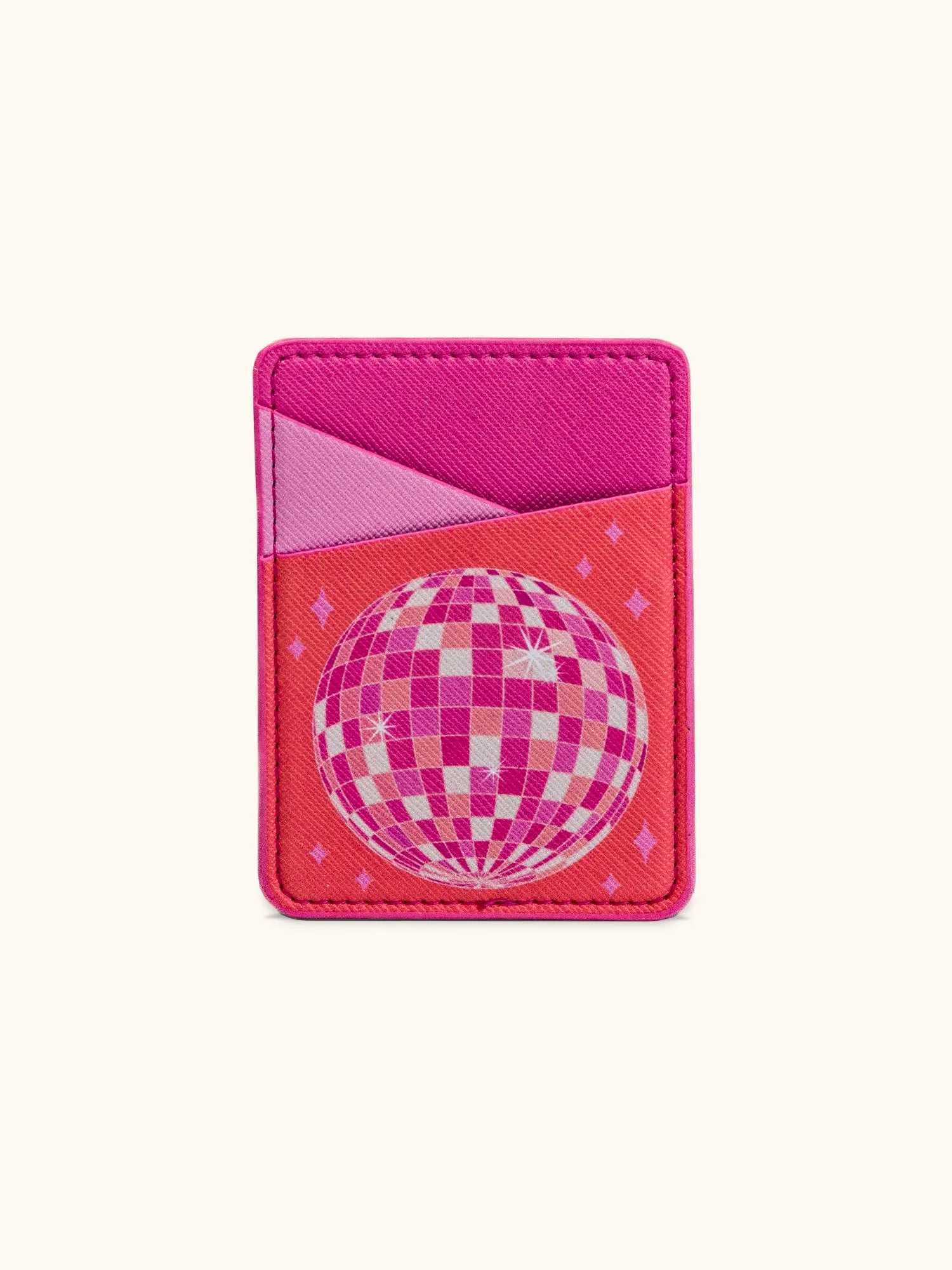 Dancing Queen Stick-On Cell Phone Wallet