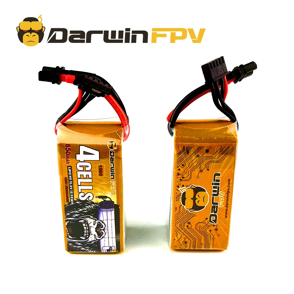 DarwinFPV 4S 850mAh 15.2V Lipo FPV Drone Battery