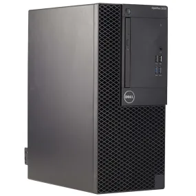 Dell Optiplex 3050 Tower, Intel Core i5-6500, 16GB RAM, 256GB NVME Solid State Drive, with Windows 10 Pro